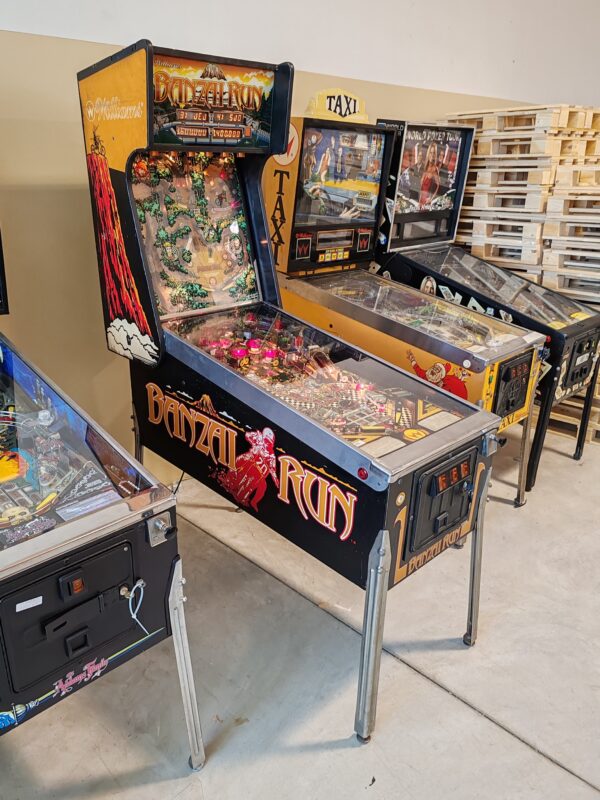 banzai run pinball machine