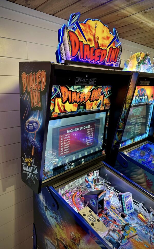 dialed in! limited edition (le) pinball machine