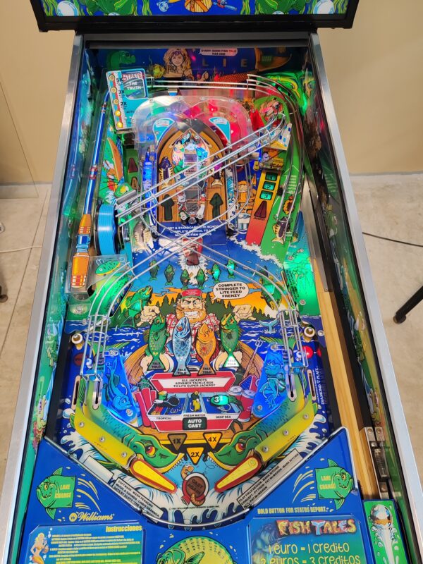 fish tales pinball machine