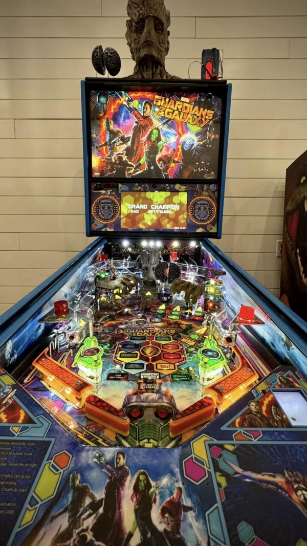guardians of the galaxy pro pinball machine