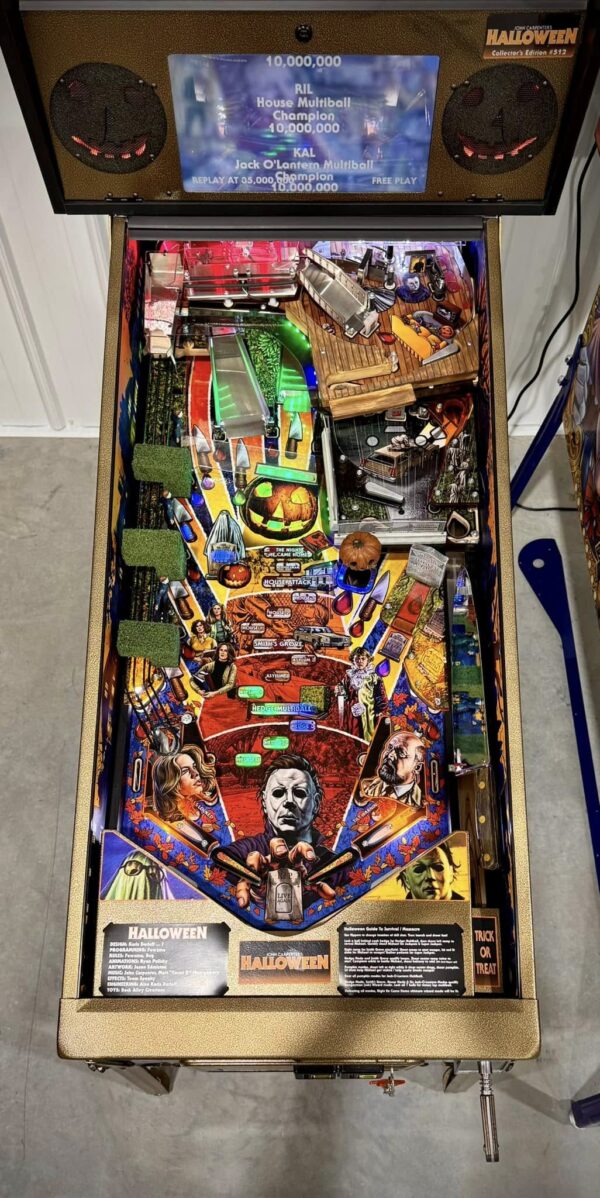 halloween collectors edition (ce) pinball machine