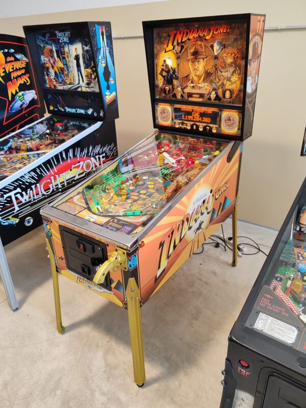 indiana jones pinball machine