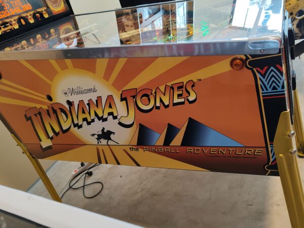 indiana jones pinball machine