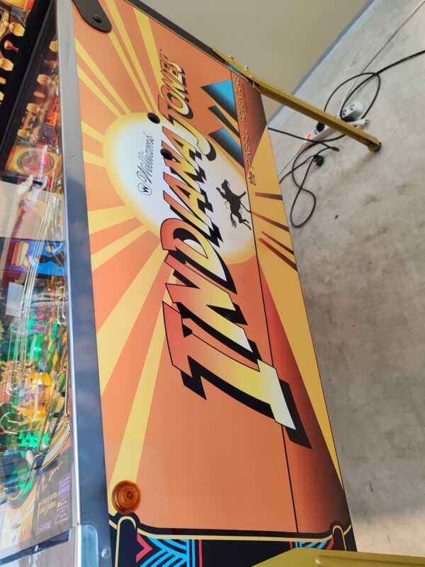 indiana jones pinball machine