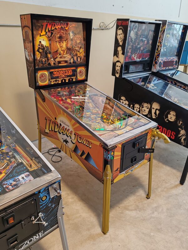 indiana jones pinball machine
