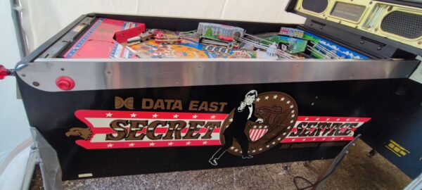 secret service in digital stereo pinball machine