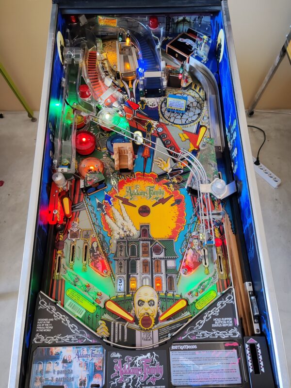 the addams family midway 1992 pinball machine