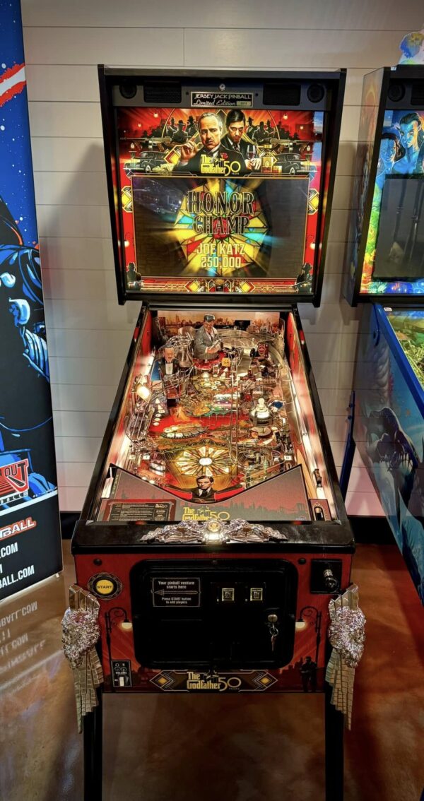 the godfather pinball machine